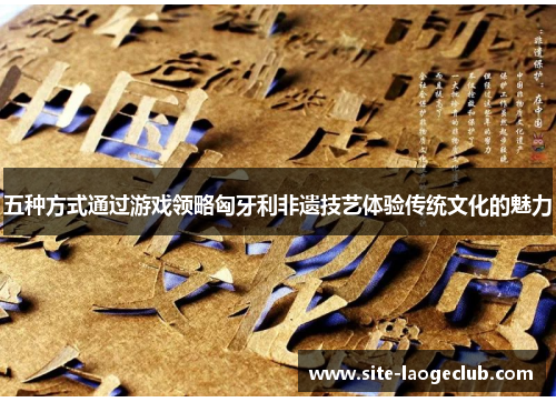 五种方式通过游戏领略匈牙利非遗技艺体验传统文化的魅力