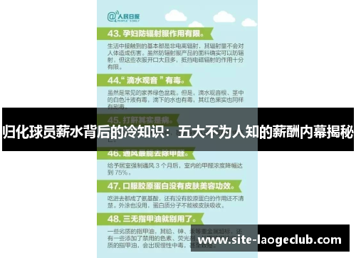 归化球员薪水背后的冷知识：五大不为人知的薪酬内幕揭秘