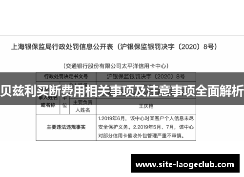 贝兹利买断费用相关事项及注意事项全面解析